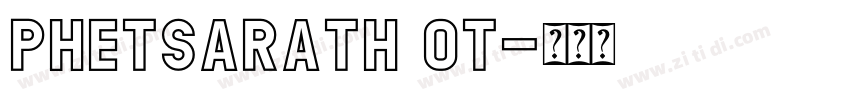 phetsarath ot字体转换